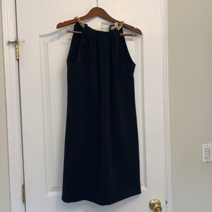 *MICHAEL KORS* Crêpe Little Black Dress